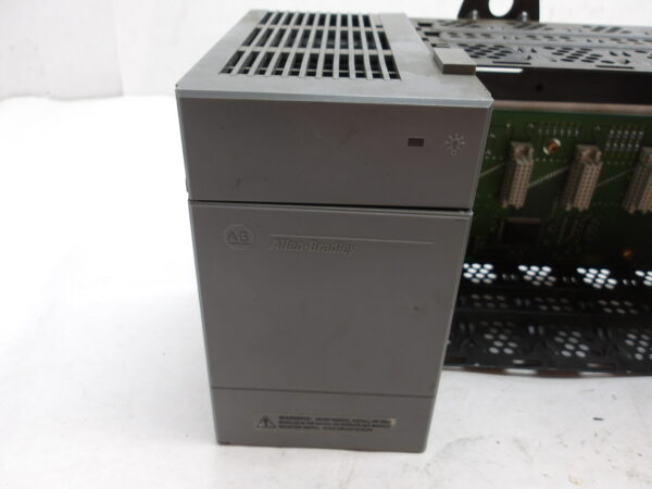 ALLEN BRADLEY 1746-A10 /B MODULE W/ 1746-P2 /C 10-SLOT RACK - Image 2