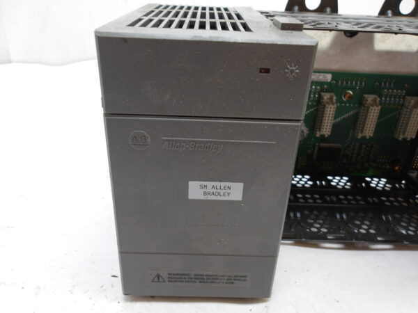 ALLEN BRADLEY 1746-P2 /C SLC 500 POWER SUPPLY W/ 1746-A4 /B 4-SLOT RACK - Image 3