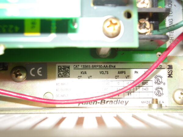 ALLEN BRADLEY 1336S-BRF50-AA-EN4 /A SENSORLESS VECTOR - Image 6