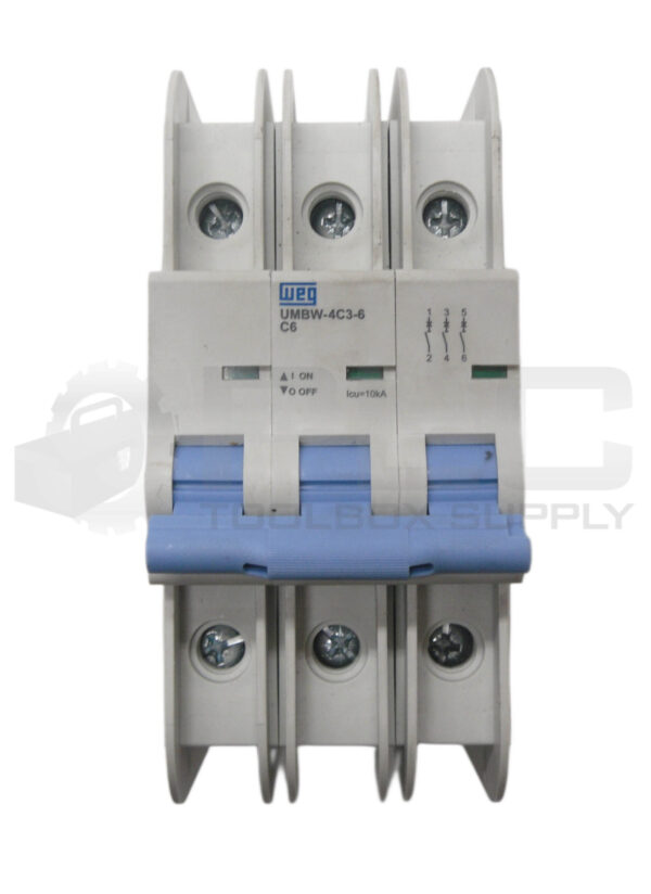 WEG UMBW-4C3-6 CIRCUIT BREAKER - Image 4