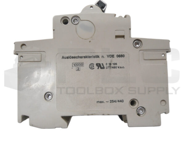 ABB S283-K25A CIRCUIT BREAKER 3 POLE 6A 254/440VAC - Image 3