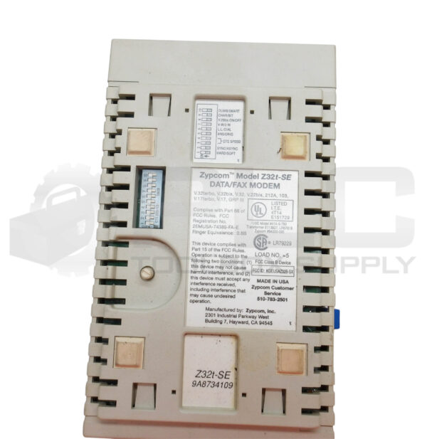ZYPCOM Z32T-SE DATA/FAX MODEM - Image 5