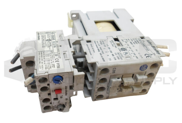 ALLEN BRADLEY 100-C09D*10 /A CONTACTOR W/ 193-ES2AB /B OVERLOAD RELAY