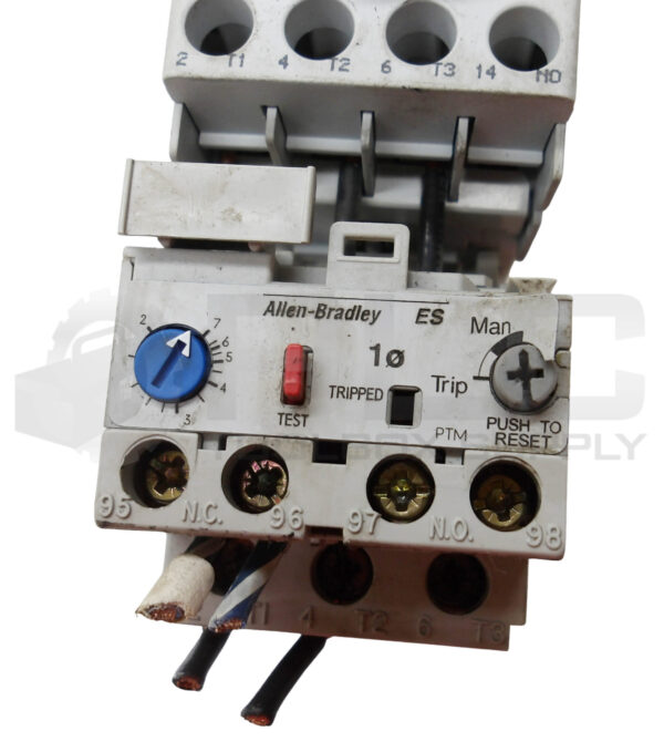 ALLEN BRADLEY 100-C09D*10 /A CONTACTOR W/ 193-ES2AB /B OVERLOAD RELAY - Image 2