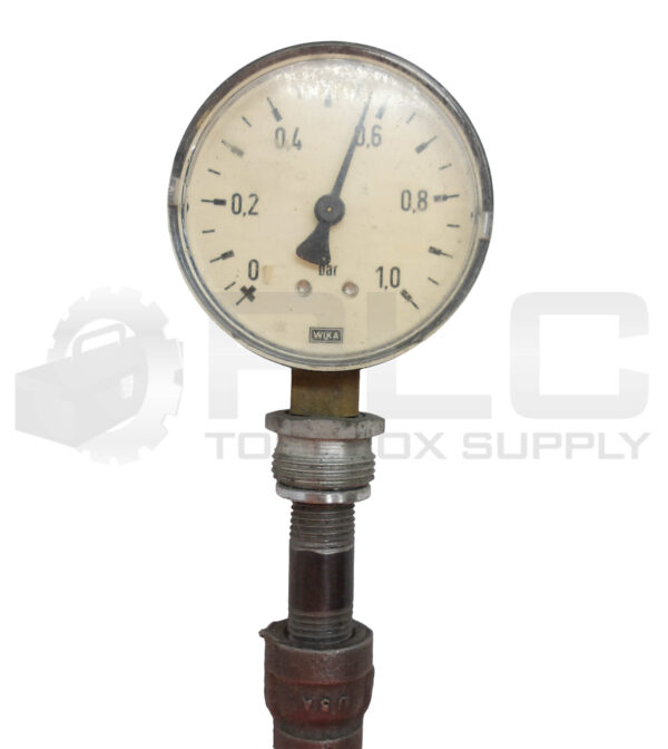 WIKA 0-1.0 BAR PRESSURE GAUGE