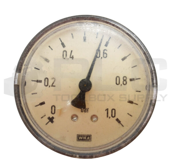WIKA 0-1.0 BAR PRESSURE GAUGE - Image 2