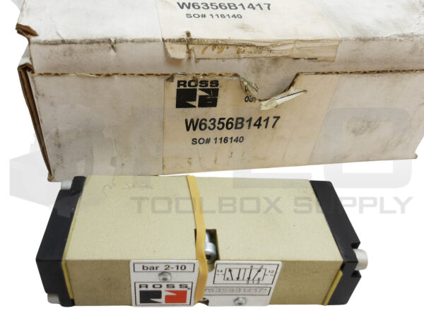 NEW ROSS W6356B1417 SOLENOID VALVE