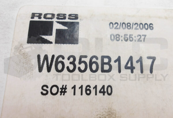 NEW ROSS W6356B1417 SOLENOID VALVE - Image 6