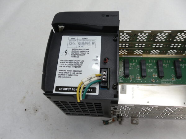 ALLEN BRADLEY 1756-PA72 /B POWER SUPPLY, 1756-A17 /B 17 SLOT CHASSIS*READ* - Image 3