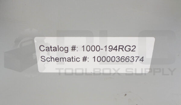 ALLEN BRADLEY 1000-194RG2 LOCKABLE SELECTOR SWITCH GREEN LIGHT A8066CH/SPL - Image 5