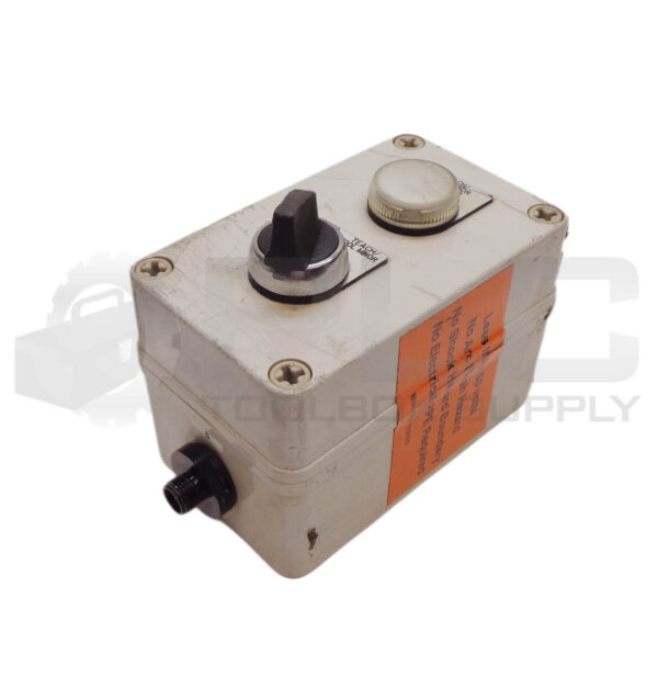 ALLEN BRADLEY 1000-FHDD1S DNET 2 PUSH BUTTON PENDANT BOX 598-2PB22G /B