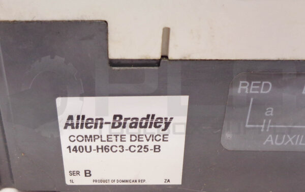 ALLEN BRADLEY 140U-H6C3-C25-B CIRCUIT BREAKER 25A 3P 140U-H6 - Image 7