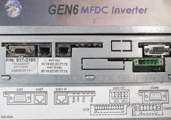 WTC 902-1503 GEN 6 MFDC INVERTER 350-500VAC 600A W/ 917-0160 G08300-00-14 - Image 6