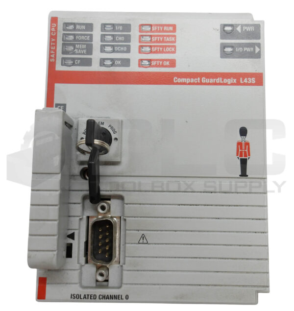 ALLEN BRADLEY 1768-L43S /B COMPAC GUARD LOGIX 24VDC - Image 2