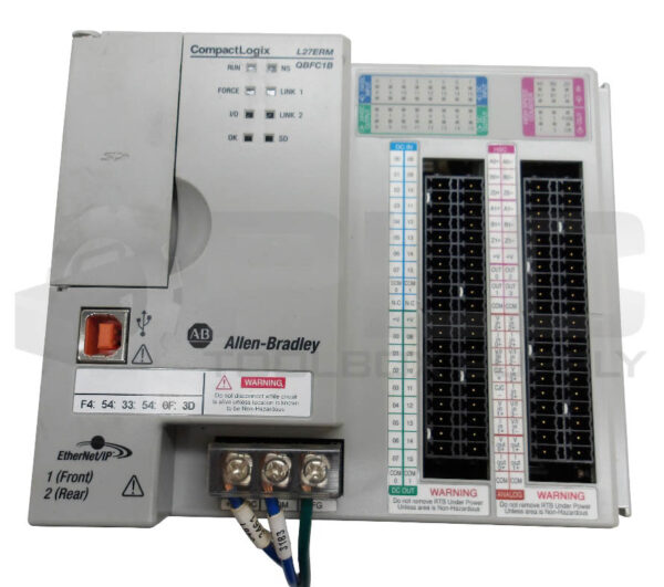 ALLEN BRADLEY 1769-L27ERM-QBFC1B /A LOGIX CONTROLLER - Image 2