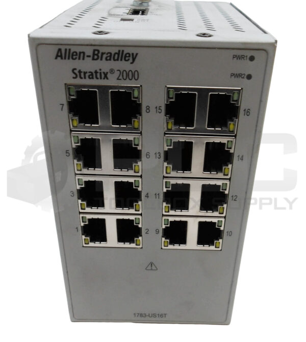 ALLEN BRADLEY 1783-US16T /B ETHERNET UNMANAGED SWITCH 24V 8W - Image 2