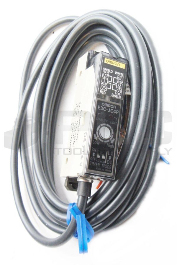 LOT OF 2 NEW OMRON E3C-JC4P PHOTOELECTRIC SENSOR 12 TO 24VDC - Image 3