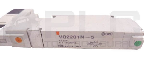 LOT OF 2 SMC VQ2201N-5 PNEUMATIC SOLENOID VALVES 0.1-0.7MPa DC24V 1W - Image 5
