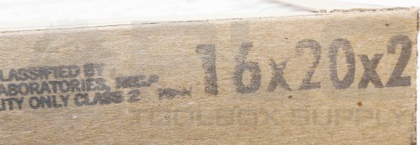 LOT OF 4 NEW GLASFLOSS 16X20X2 AIR FILTERS - Image 4