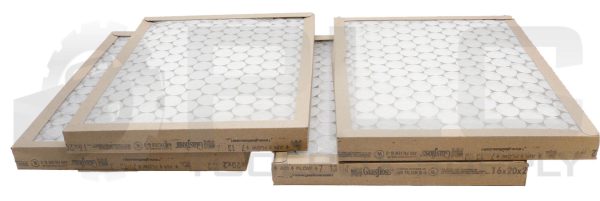 LOT OF 4 NEW GLASFLOSS 16X20X2 AIR FILTERS