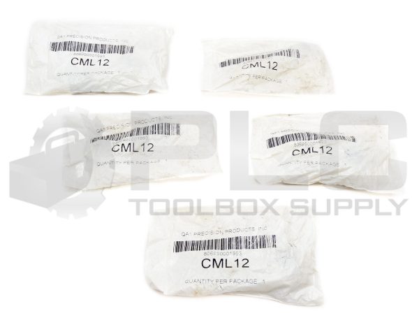 LOT OF 5 NEW QA1 PRECISION PRODUCTS INC. CML12 MALE THREADED ROD END