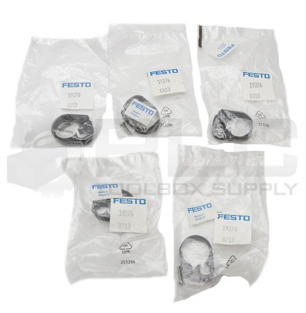 LOT OF 5 NEW SEALED FESTO 19276 SENSOR MOUNTING KIT