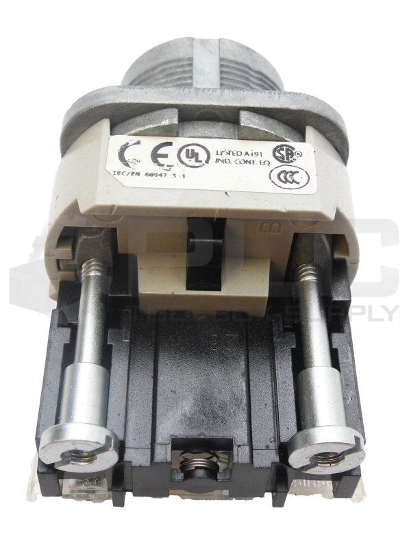 NEW ALLEN BRADLEY 800T-H2D1 SELECTOR SWITCH SER T *NO KNOB* - Image 4