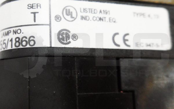 NEW ALLEN BRADLEY 800T-PB16 / T PILOT LIGHT W/ 40171-002-01 W/ 800T-XAP **READ** - Image 9