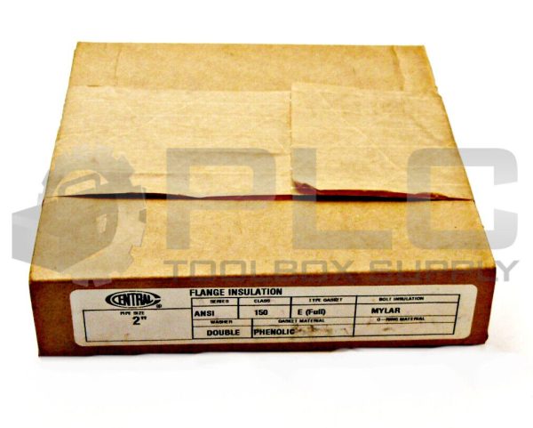 NEW CENTRAL ANSI 150 FLANGE INSULATION 2" PIPE PHENOLIC MYLAR