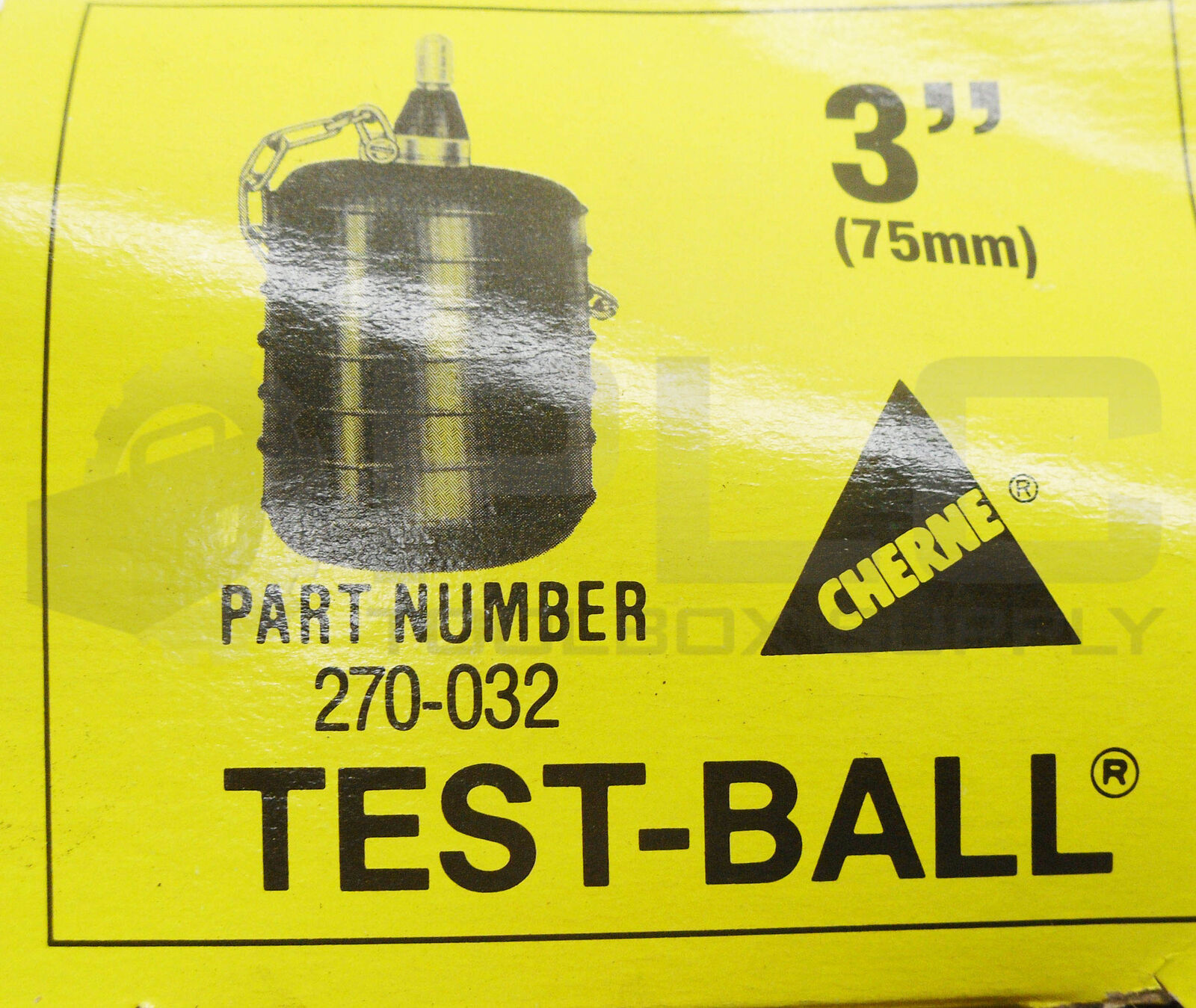 NEW CHERNE 270-032 TEST-BALL PLUG 3