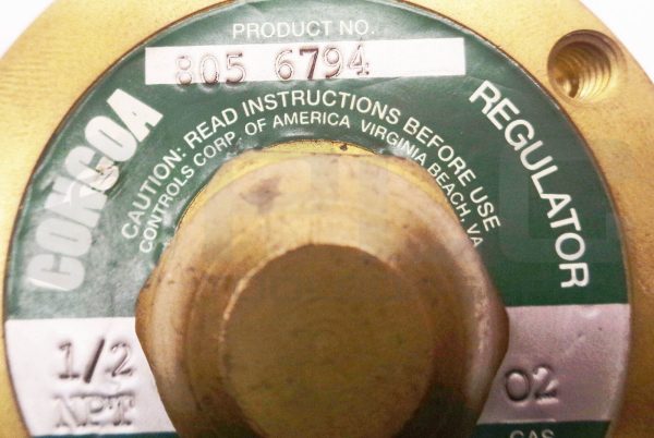 NEW CONCOA 805 6794 REGULATOR 1/2 NPT 600PSI - Image 5