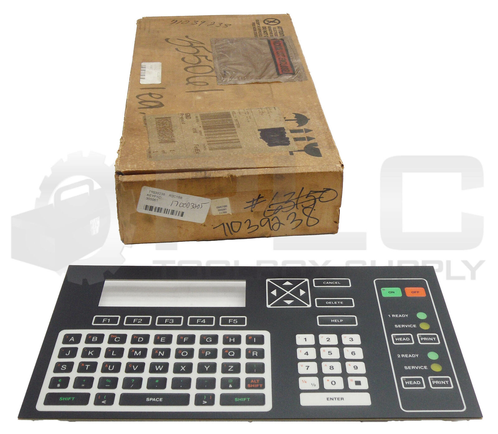 NEW CSI KEYBOARDS 355061 OPERATOR INTERFACE PANEL KEYPAD *READ* - PLC ...