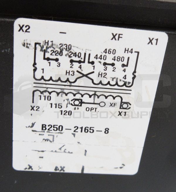 NEW CUTLER HAMMER C0250E2AFB INDUSTRIAL CONTROL TRANSFORMER B250-2165-8 - Image 7