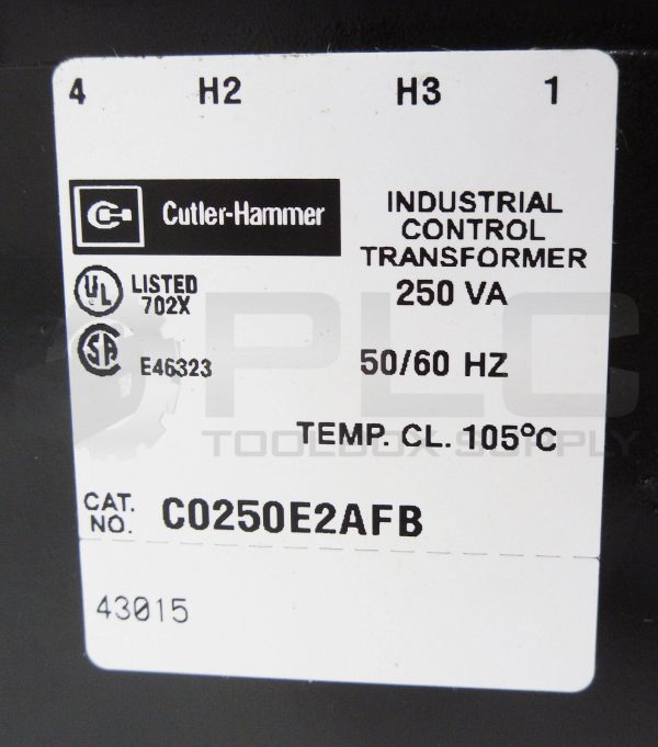 NEW CUTLER HAMMER C0250E2AFB INDUSTRIAL CONTROL TRANSFORMER B250-2165-8 - Image 8