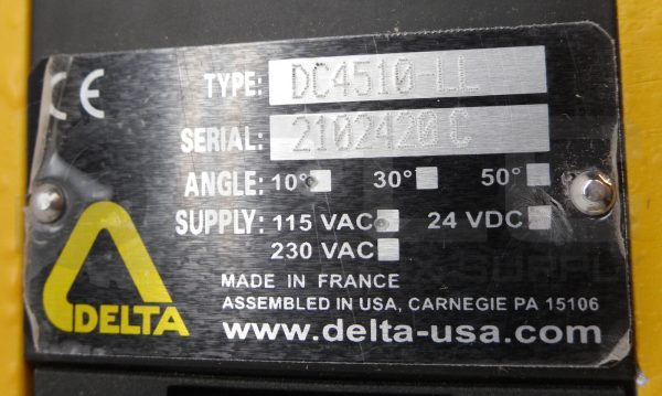 NEW DELTA DC4500 SCANNING HOT METAL DETECTOR DC4510-LL 115VAC - Image 7