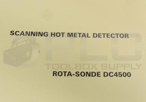 NEW DELTA DC4500 SCANNING HOT METAL DETECTOR DC4510-LL 115VAC - Image 9