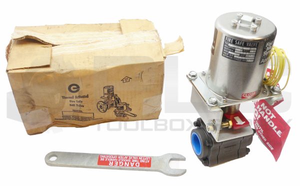 NEW ESSEX FLUID CONTROLS EA0002X1-1/4CT FIRE SAFE VALVE