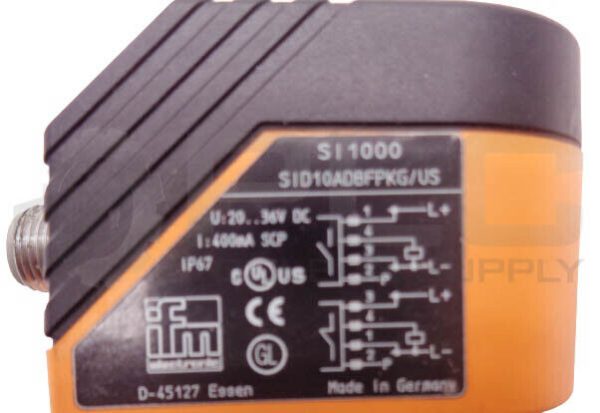 NEW IFM SI1000 FLOW MONITOR SID10ADBFPKG/US 20-36VDC, 400MA SCP *READ* - Image 5