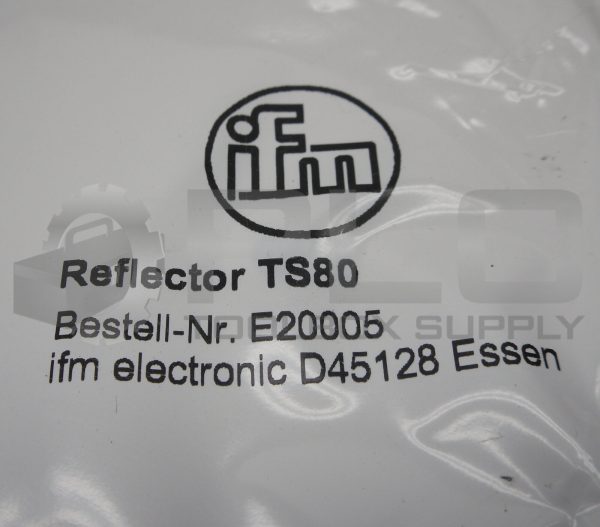 NEW IFM TS-80 PRISMATIC REFLECTOR 3" PLASTIC ROUND 80MM DIA TS80 - Image 4