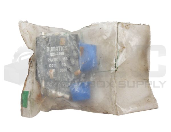 SEALED NEW NUMATICS 226-749B  PNEUMATIC SOLENOID VALVE24VDC .15A *READ*