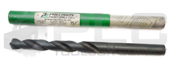 NEW PRECISION TWIST DRILL CO. 51047 TAPER LENGTH R51 TWIST DRILL BIT 47/64"