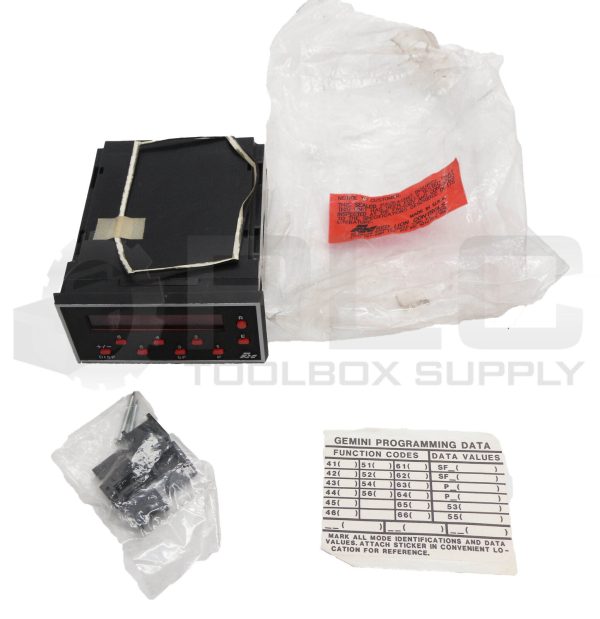 NEW RED LION CONTROLS GEM10000 DIGITAL COUNTER120/260VAC 28VDC 6A 1/8HP GEM1