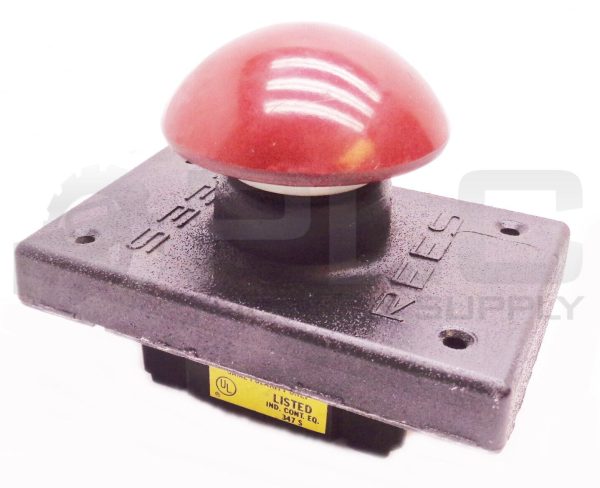 NEW REES 00662-002 288 PUSH BUTTON SWITCH 600VAC 250VDC RED BUTTON - Image 4