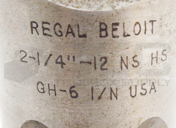 NEW REGAL BELOIT 2-1/4"-12NS HS GH-6 STRAIGHT 6 FLUTE *READ* - Image 6