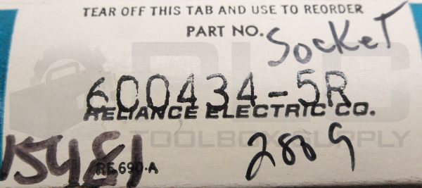 NEW RELIANCE ELECTRIC 600434-5R RELAY SOCKET - Image 7