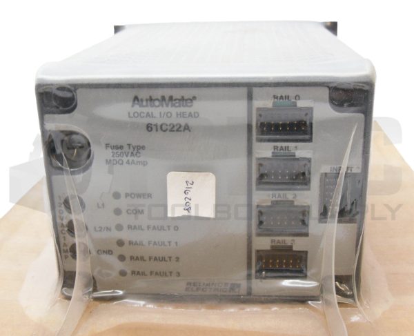 NEW RELIANCE ELECTRIC 61C22A AUTOMATE LOCAL I/O HEAD 250VAC - Image 3