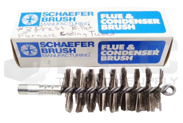 NEW SCHAEFER 43545 2" STAINLESS STEEL BRUSH 2-1/4" FLUTE