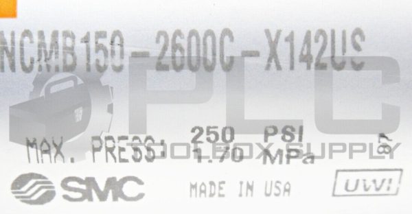 NEW SMC NCMB150-2600C-X142US AIR CYLINDER 250 PSI 1.70 MPa - Image 4