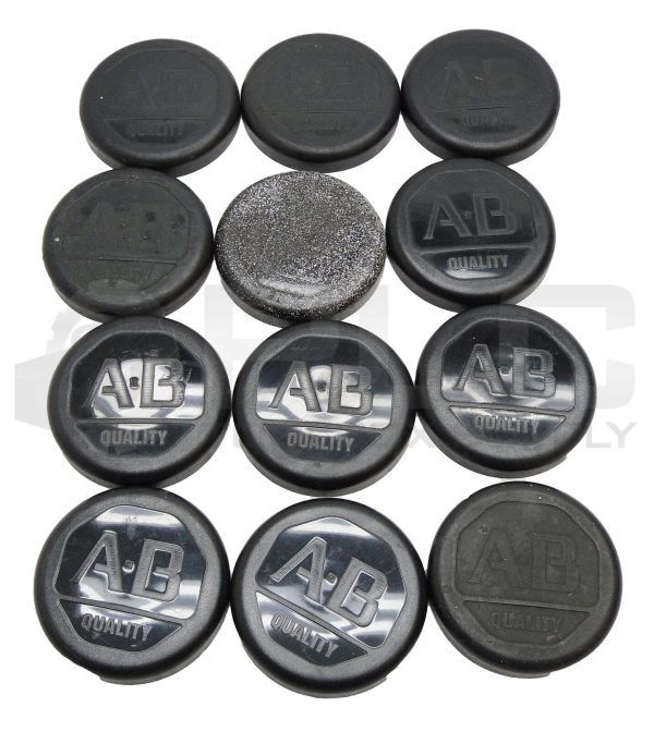 LOT OF 12 ALLEN BRADLEY CAPS STACK LIGHT MODULE CAPS