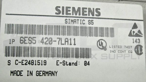 LOT OF 2 SIEMENS 6ES5420-7LA11 SIMATIC S5 DIGITAL INPUT 32 x DC 24V - Image 5